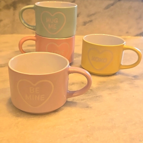 Eccolo Coffee mugs 4 piece - Picture 3 of 6